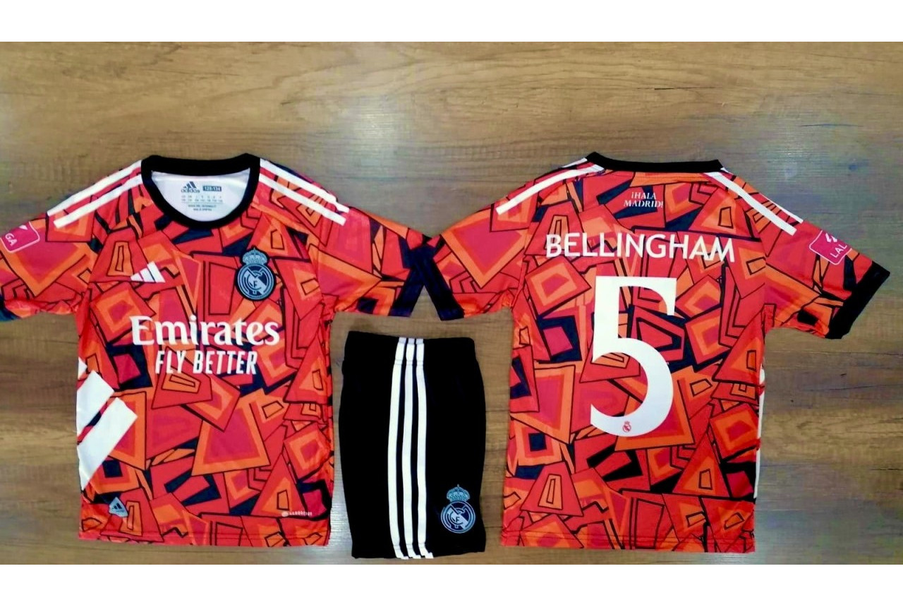 8191 Детски футболен комплект Real Madrid BELLINGHAM 5